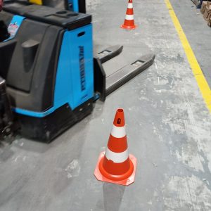 Circuito de treinamento de paleteira