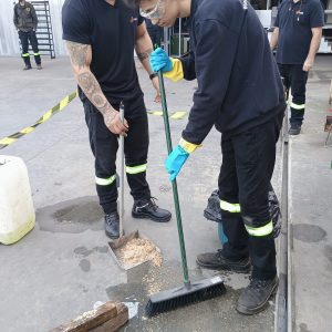 Treinamento para produtos químicos
